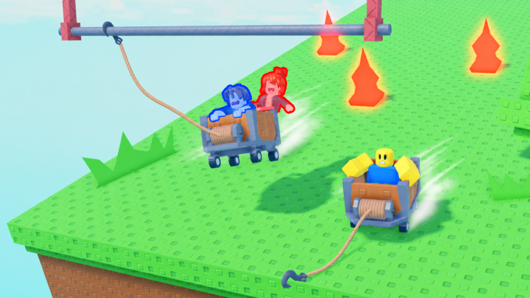 Grapple Cart Obby official artwork